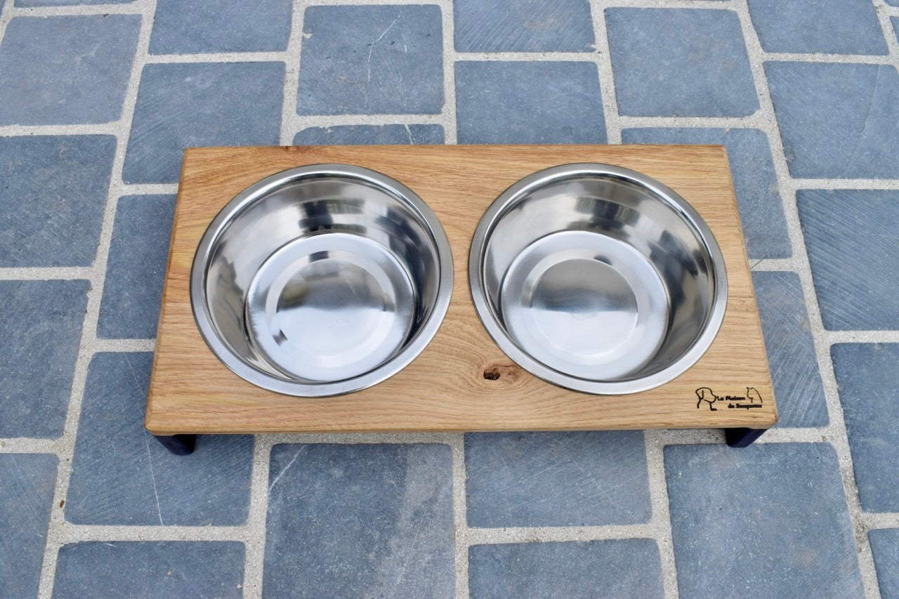 Porte gamelles pour chien